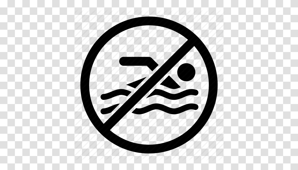 Download No Swimming Icon Clipart Computer Icons Clip Art Circle, Piano, Leisure Activities, Mirror Transparent Png