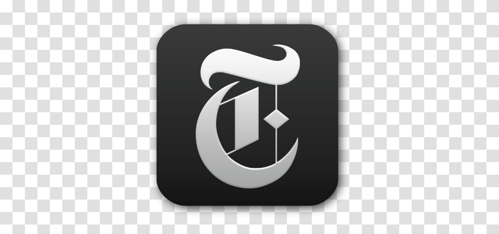Download Nyt Logo New York Times App Icon Full Size New York Times App Icon, Text, Number, Symbol, Alphabet Transparent Png