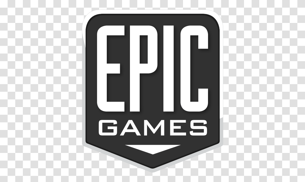 Download Of Brand Unreal Games Gears Logo De Epic Games, Label, Text, Symbol, Trademark Transparent Png