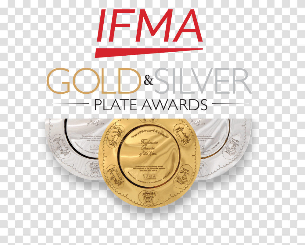 Download Often Called The Academy Awards Of Foodservice Ifma Gold And Silver Plate Awards, Money, Coin, Trophy Transparent Png