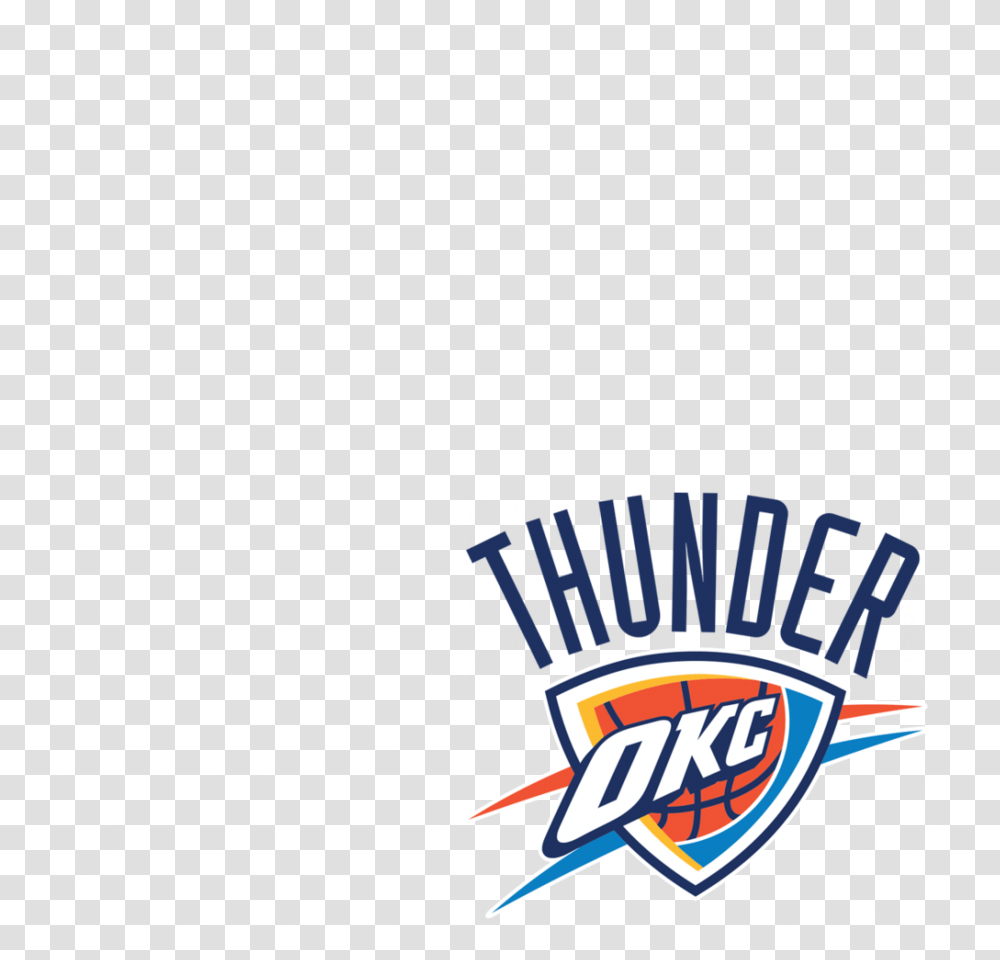 Download Oklahoma City Thunder Logo Clipart Oklahoma City Thunder, Label, Number Transparent Png