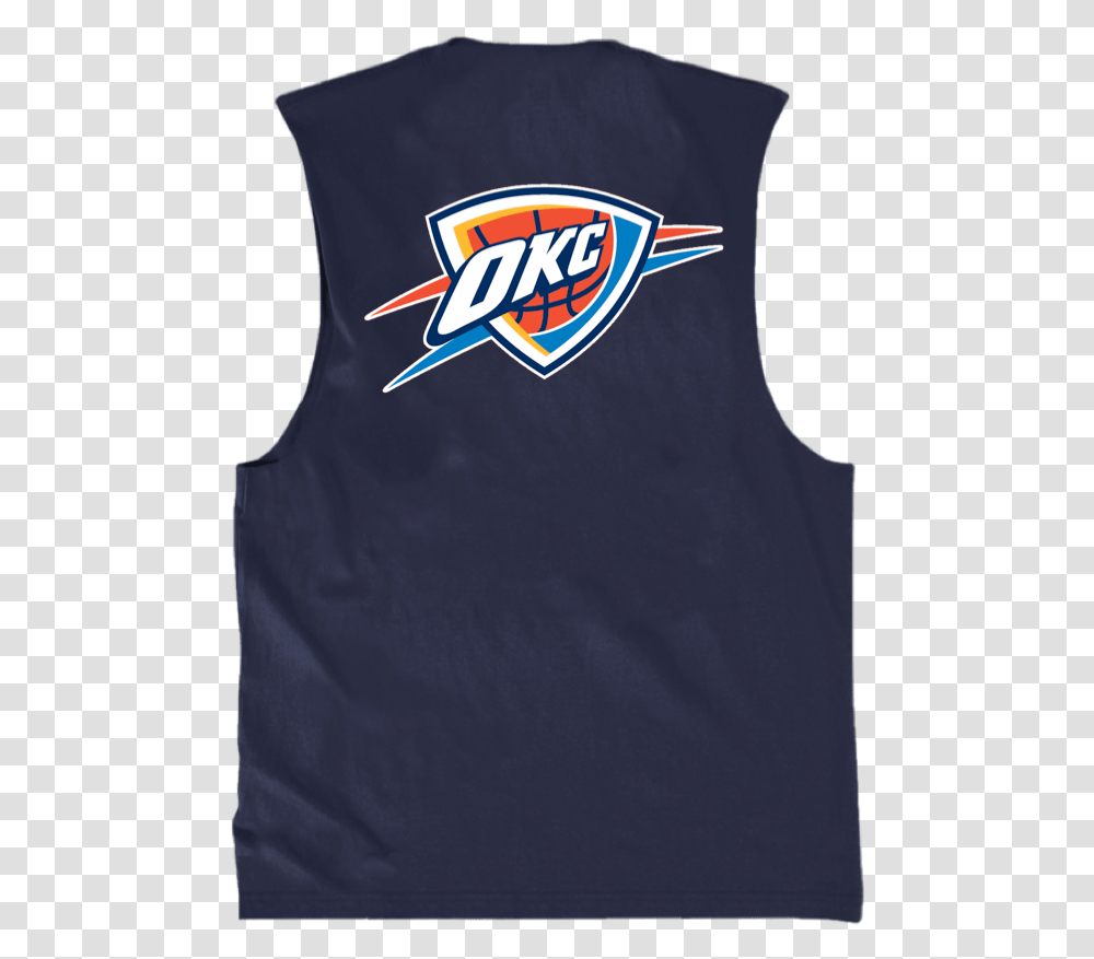 Download Oklahoma City Thunder Mitchell & Ness Nba Triple Oklahoma City Thunder, Clothing, Apparel, Vest, Tank Top Transparent Png