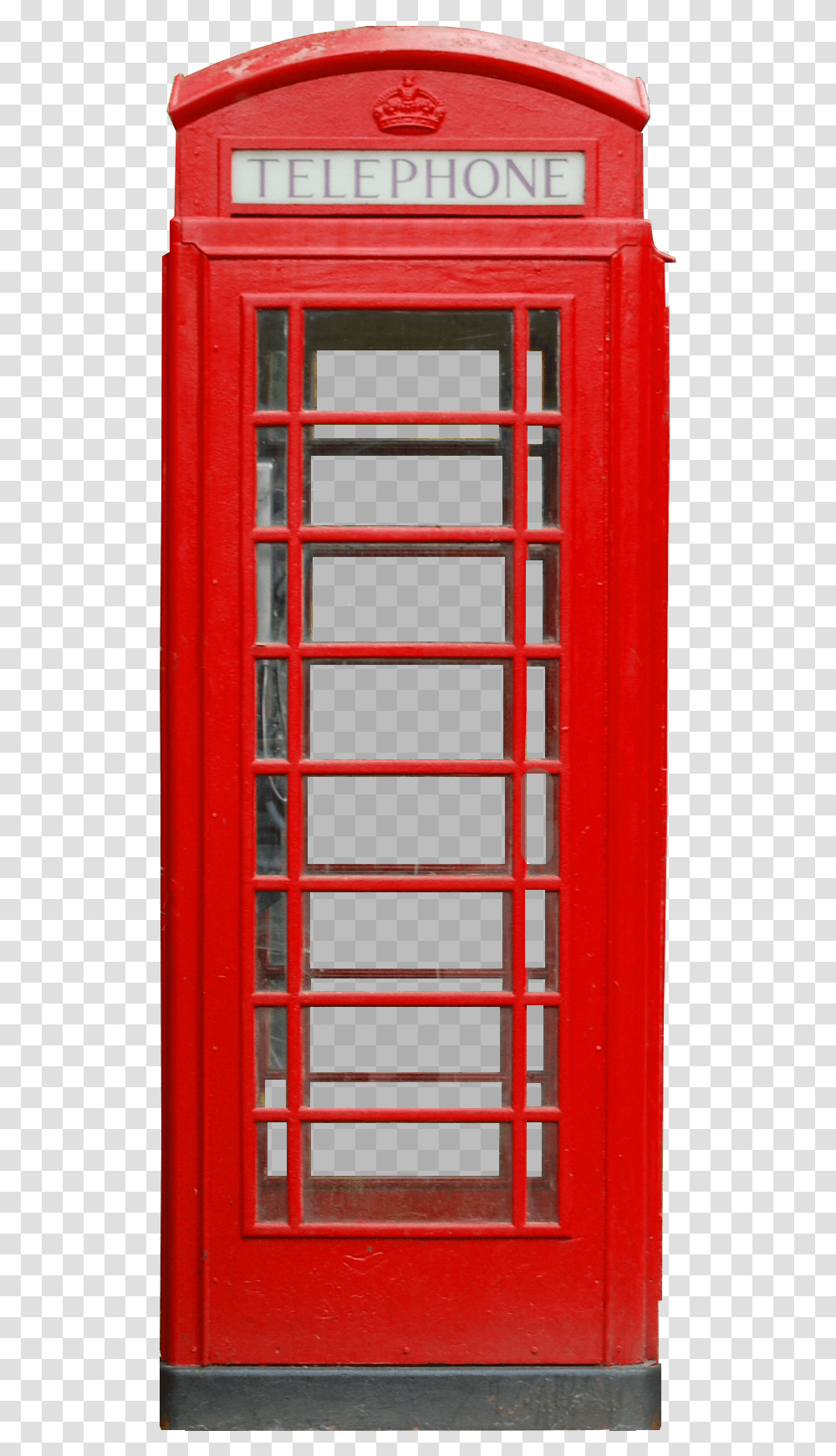 Download Old British Phonebox Red Phone Booth Phonebox, Door Transparent Png