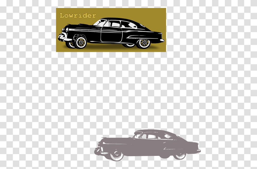 Download Old Car Clip Art Lowrider Image With No, Vehicle, Transportation, Automobile, Sedan Transparent Png