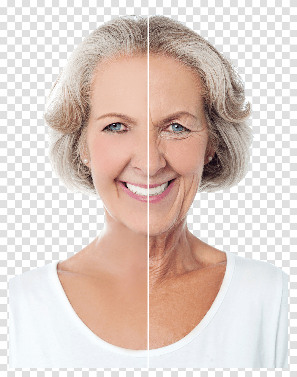 Download Old Lady Hair Image Transparent Png