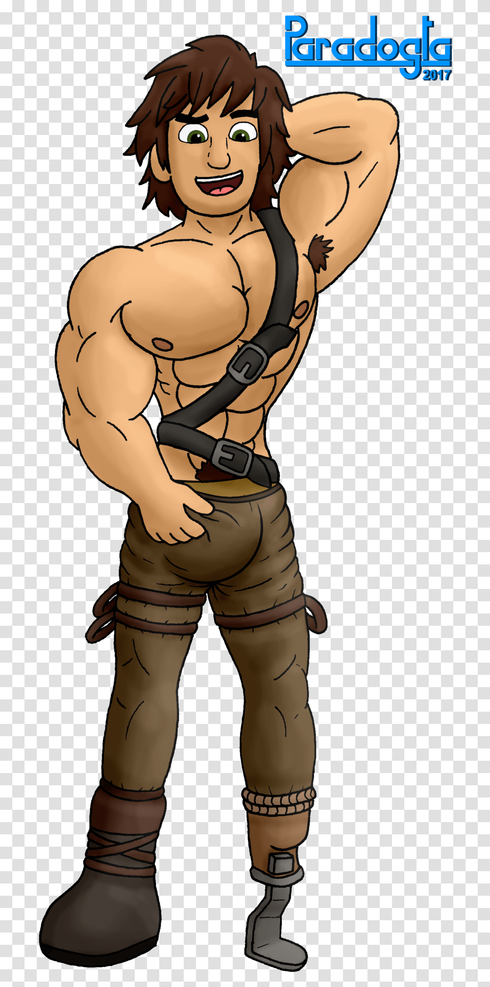 Download Older Muscle Hiccup By Paradogta Dbmwir7 Train Hiccup How To Train Your Dragon Hot, Person, Human, Bronze, Sport Transparent Png