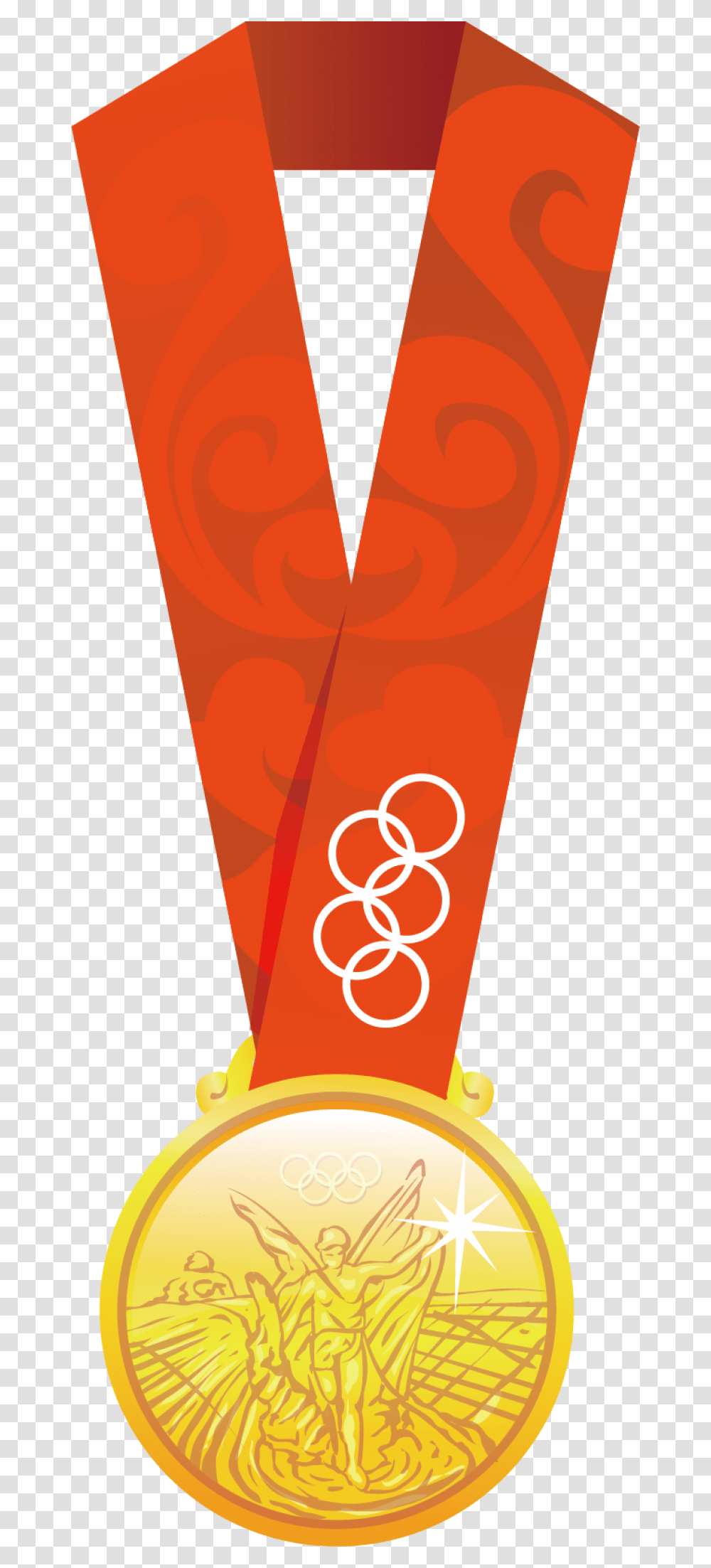 Download Olympic Gold Medal Image Olympic Gold Medal, Plant, Bottle, Heart, Tulip Transparent Png