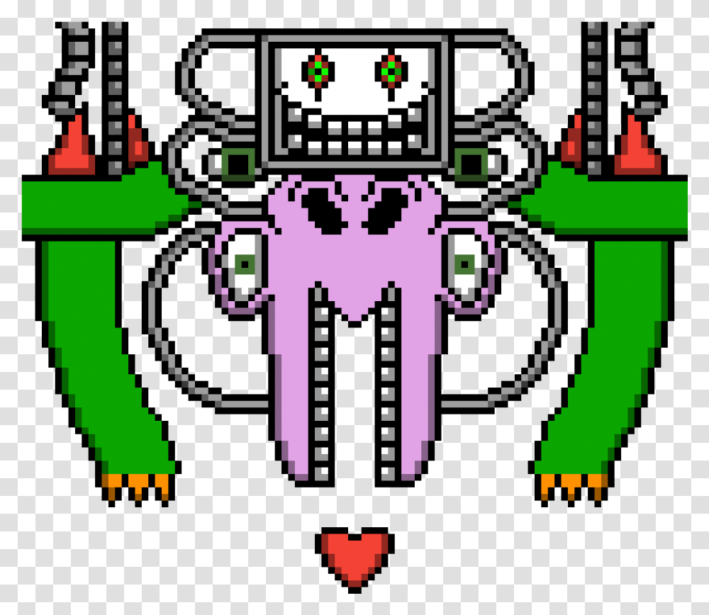 Download Omega Flowey Image With No Clip Art, Graphics, Pac Man, Super Mario, Mansion Transparent Png