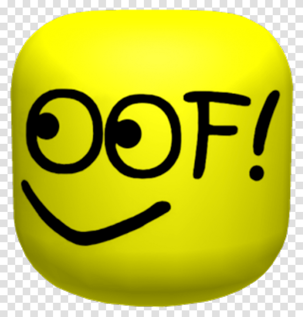 Download Oof Sticker Roblox Oof Full Size Image Oof, Tennis Ball, Number Transparent Png