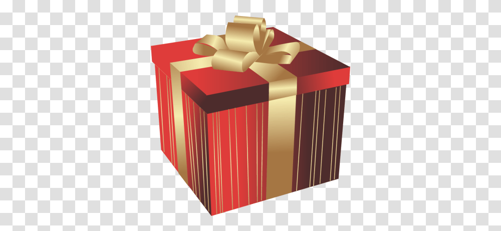 Download Open Christmas Gift Big Red Box With Big Gift Box Transparent Png