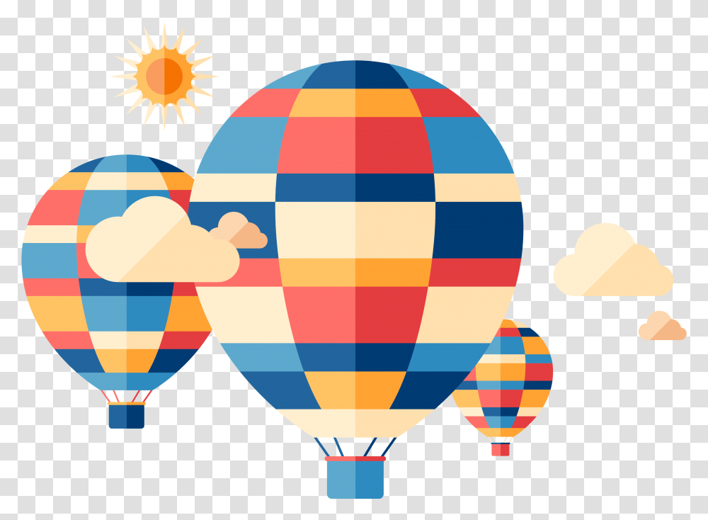 Download Orange Balloons Hot Air Balloon Hot Air Balloon, Aircraft, Vehicle Transparent Png