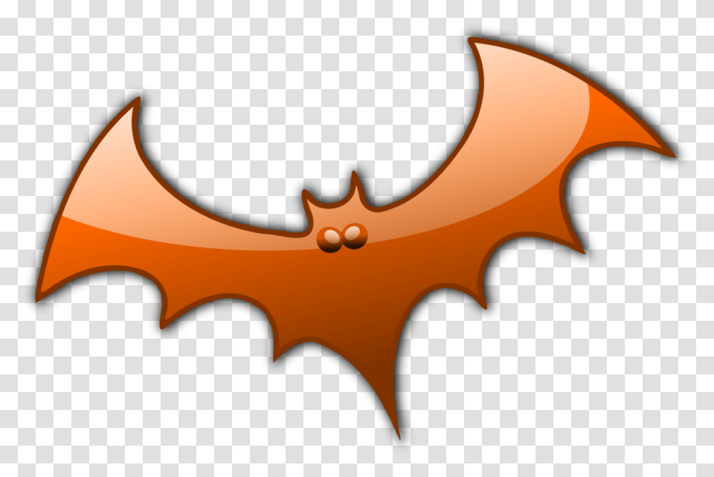 Download Orange Bat Clip Art Halloween Ghost Clipart Orange Bat, Horse, Animal, Leaf, Plant Transparent Png