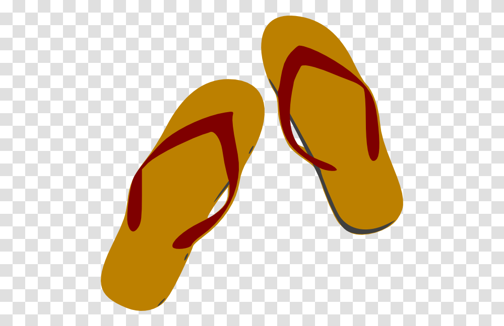 Download Orange Clipart Flip Flop Clip Art Sandals Full Flip Flops Clip Art, Clothing, Apparel, Footwear, Flip-Flop Transparent Png