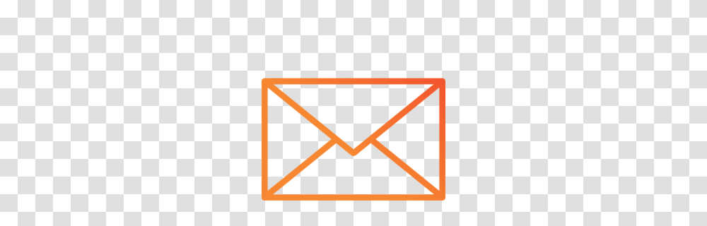 Download Orange Envelope Clipart Envelope Mail Clip Art Mail, Rug, Airmail Transparent Png