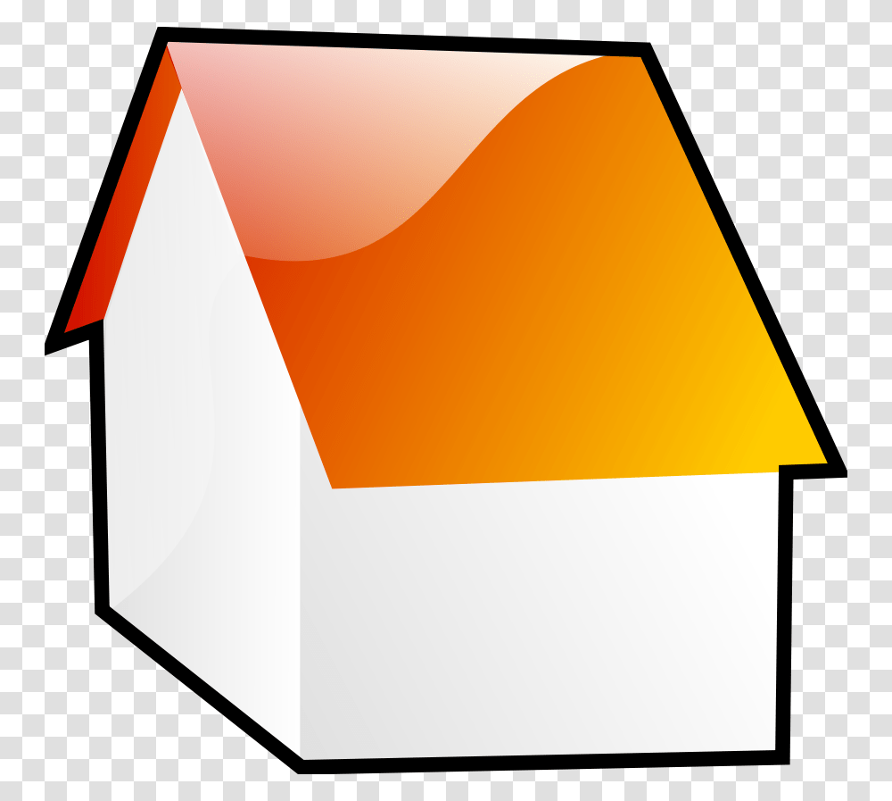 Download Orange House Clipart, Lamp, Envelope, Mail Transparent Png