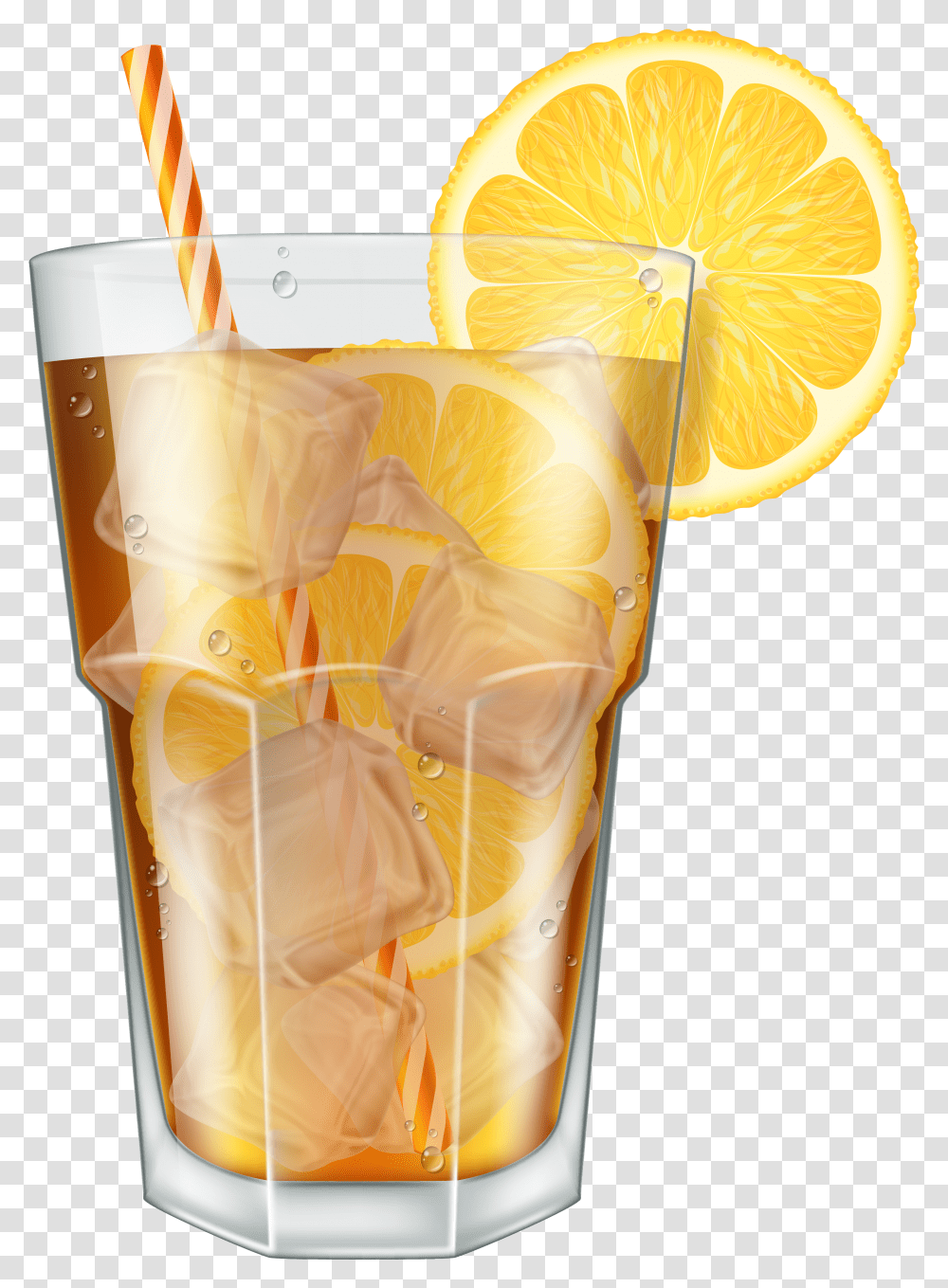 Download Orange Juice Cocktail Iced Ice Ice Orange Juice Transparent Png