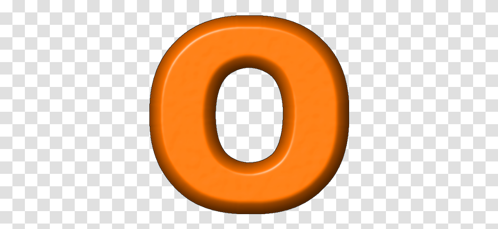 Download Orange Letter O Image Circle, Number, Symbol, Text, Alphabet Transparent Png