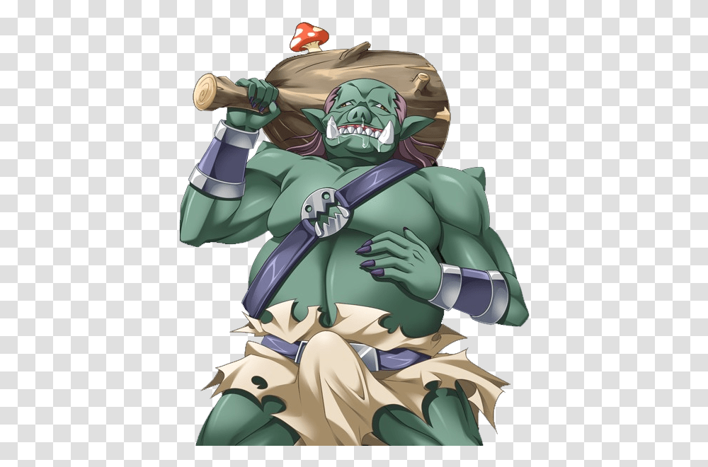 Download Orc Image For Free Anime Orc, Comics, Book, Hand, Helmet Transparent Png