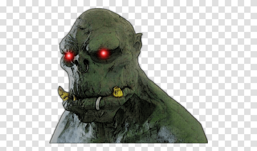 Download Orc Image For Free Orc, Alien, Snowman, Winter, Outdoors Transparent Png