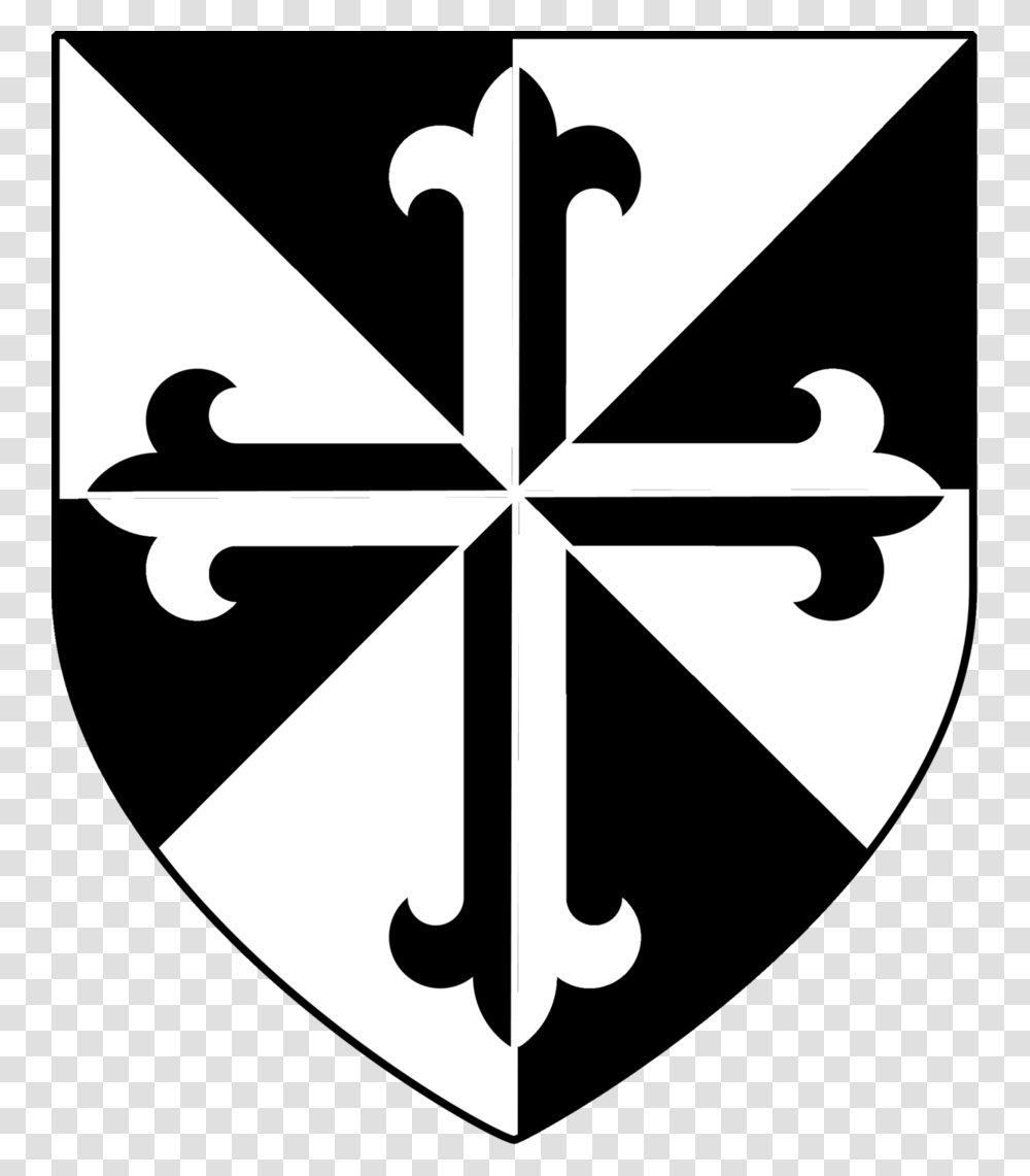 Download Order Of Preachers Logo Clipart Dominican Order Preacher, Cross, Stencil, Emblem Transparent Png
