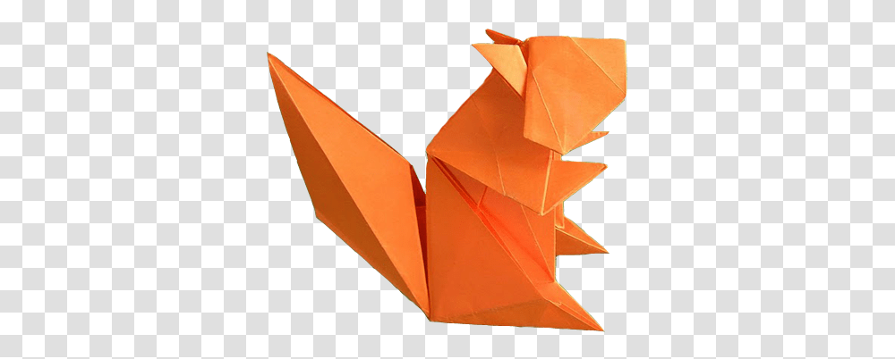 Download Origami Squirrel Image For Origami With Background, Paper, Art, Box Transparent Png