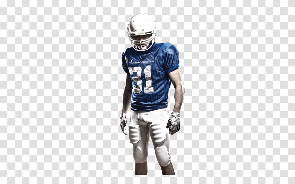 Download Orlando Orthopaedic Center Stock Image Football Player, Clothing, Apparel, Helmet, Person Transparent Png