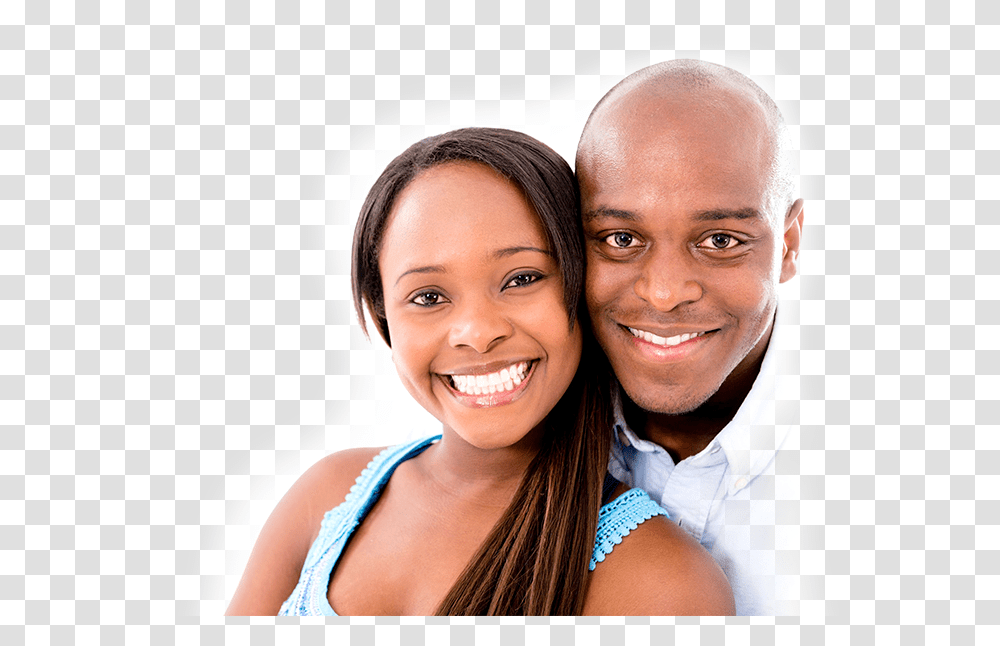 Download Orthodontist In Dartmouth Happy Black People Happy Black Couple, Face, Person, Female, Smile Transparent Png