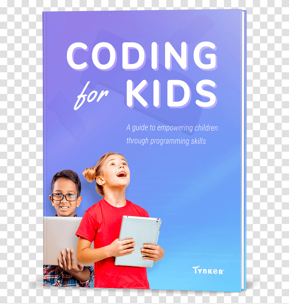 Download Our Free Ebook To Learn Why Your Child Should Programming For Kids Book, Advertisement, Poster, Flyer, Paper Transparent Png