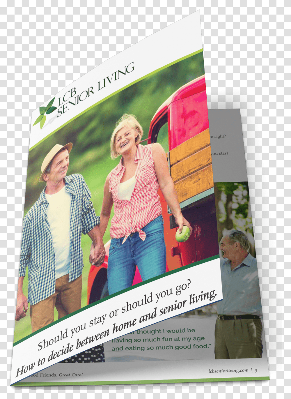 Download Our Free Senior Living Guide Flyer, Person, Advertisement, Poster, Paper Transparent Png