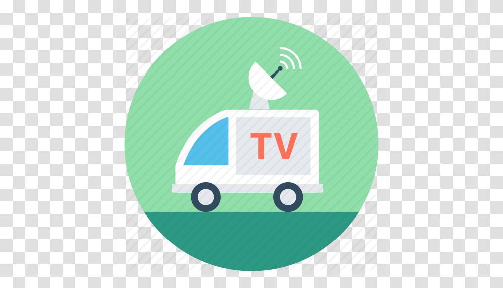Download Outside Broadcasting Clipart Outside Broadcasting Clip, Van, Vehicle, Transportation, Ambulance Transparent Png