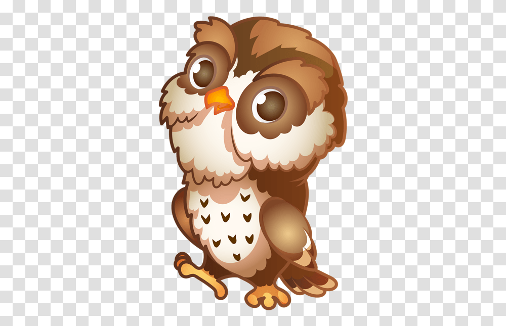 Download Owl Cartoon Illustration, Vulture, Bird, Animal, Birthday Cake Transparent Png