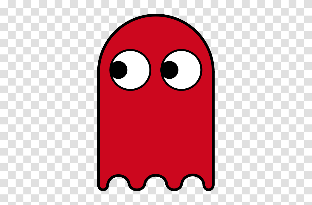 Download Pac Man Enemy Clipart Pac Man Ghosts Video Games Red, Long Sleeve, Apparel, Cutlery Transparent Png