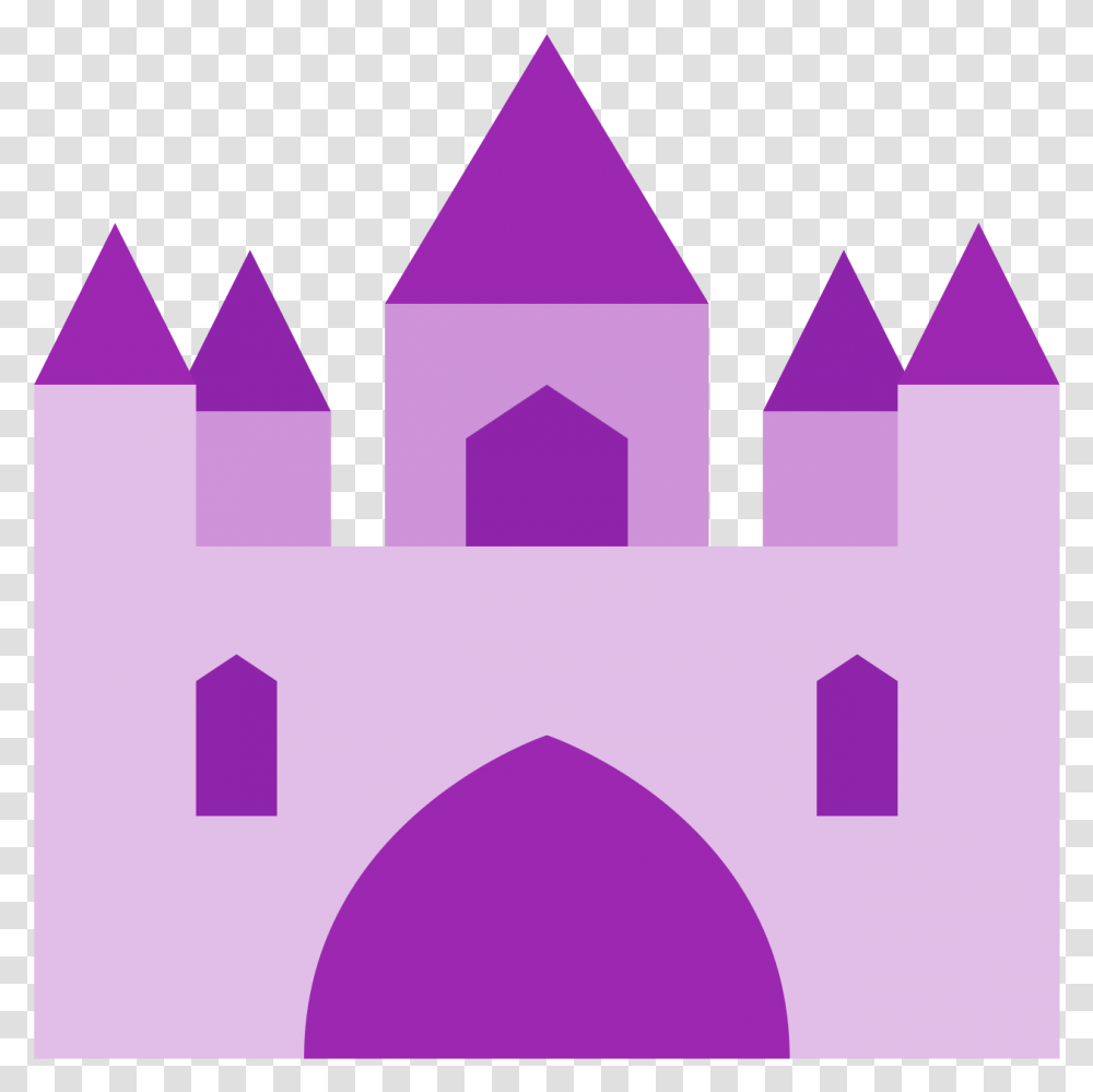 Download Palace Photos Icon, Purple, Triangle Transparent Png