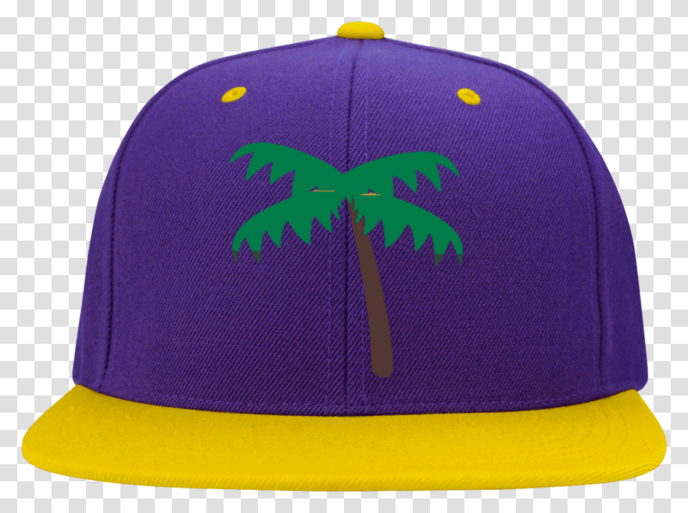Download Palm Tree Emoji Stc19 Sport Baseball Cap, Clothing, Apparel, Hat, Bathing Cap Transparent Png