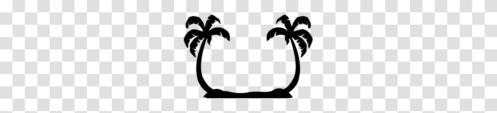 Download Palm Tree Top View Clipart Palm Trees Clip Art Tree, Animal, Outdoors, Light, Nature Transparent Png