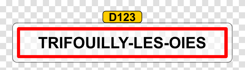 Download Panneau Nom De Ville Clipart Traffic Sign Clip Art Text, Number, Word, Vehicle Transparent Png