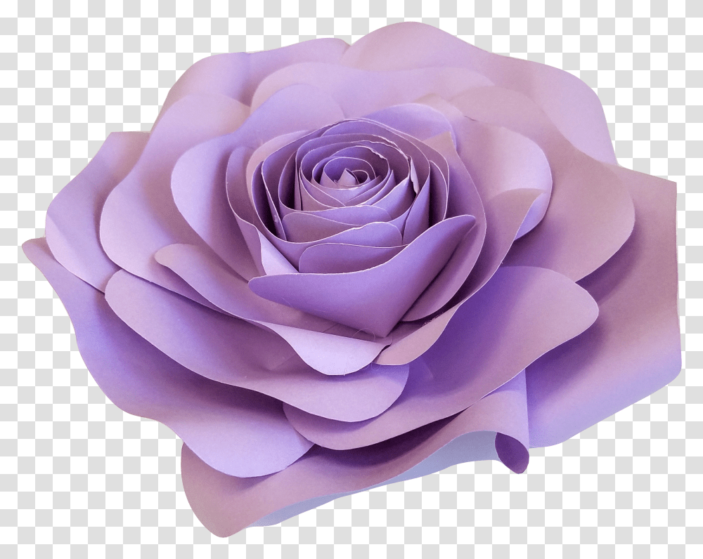 Download Paper Flower Purple Paper Flower Transparent Png