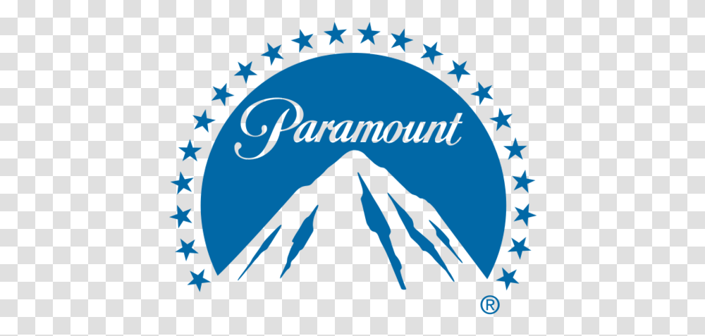 Download Paramount Pictures 1968 Blue Paramount Logo, Label, Text, Poster, Advertisement Transparent Png