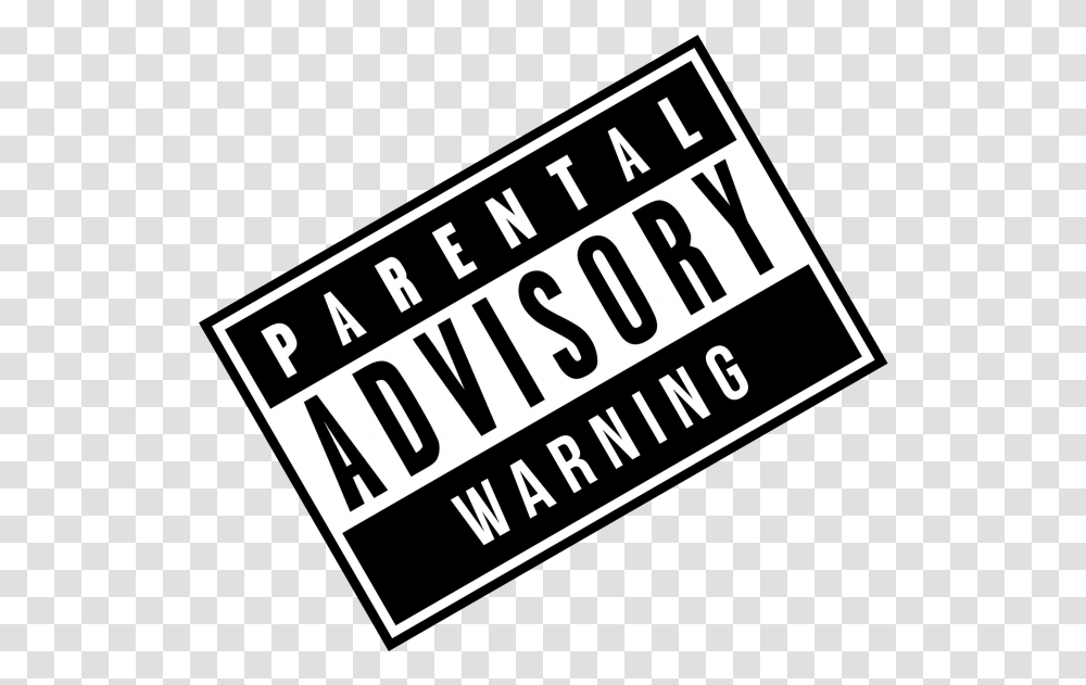 Download Parental Advisory Black Parental Advisory Edited Logos, Text, Label, Paper, Ticket Transparent Png