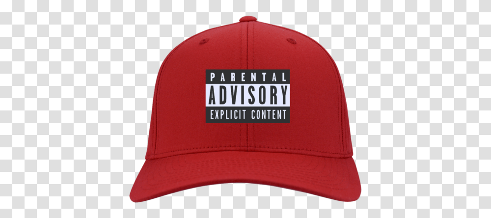 Download Parental Advisory Red Maga Hat Background, Clothing, Apparel, Baseball Cap, Bathing Cap Transparent Png