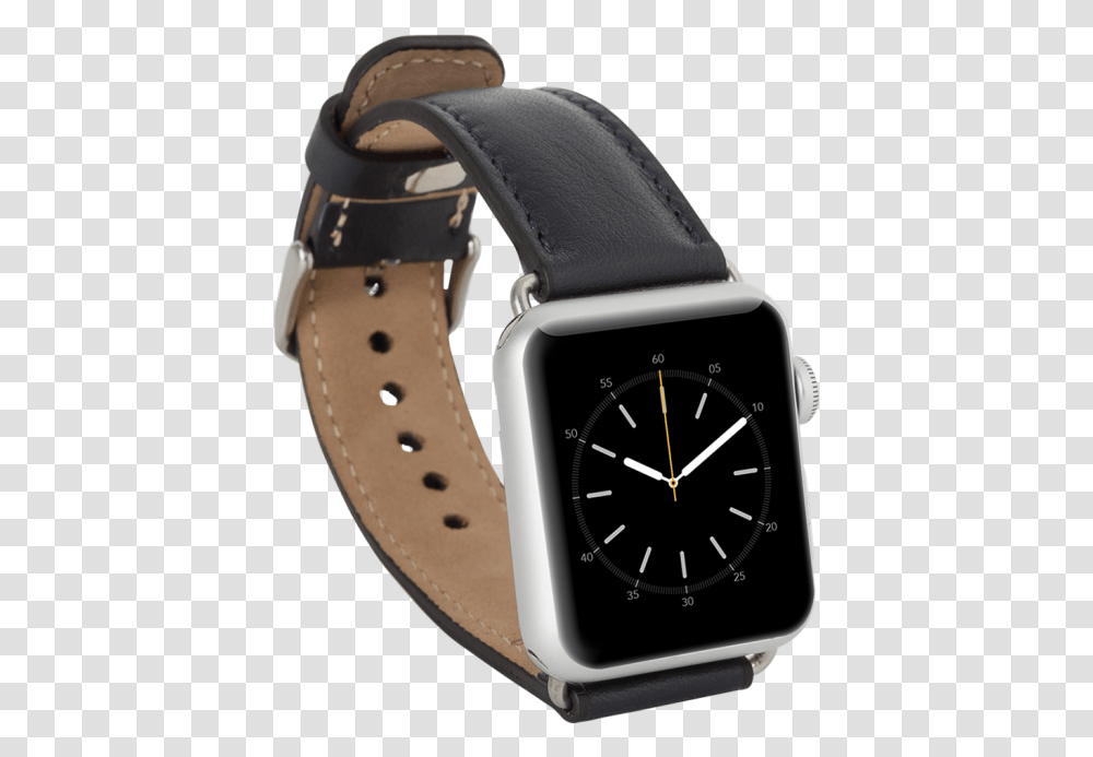 Download Parliament Leather Strap For Apple Watch Apple Watch Strap, Wristwatch, Helmet, Clothing Transparent Png