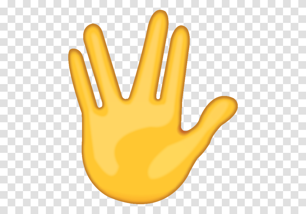 Download Part Between Middle And Ring Fingers Emoji Emoji Island, Apparel, Glove, Hot Dog Transparent Png