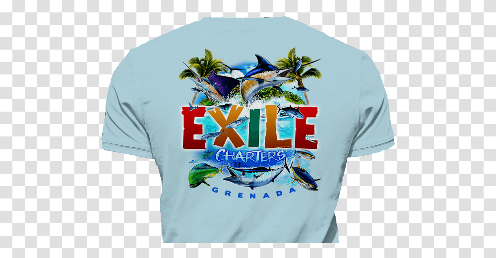 Download Path Of Exile Logo Palm Tree With White Background, Clothing, Apparel, T-Shirt, Sleeve Transparent Png
