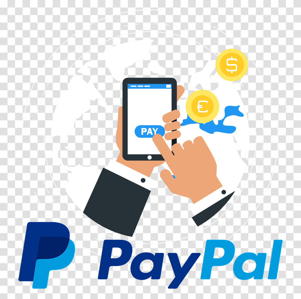 Download Paypal Payment Fair Use Paypal Logo Hd Paypal, Computer, Electronics, Poster, Advertisement Transparent Png