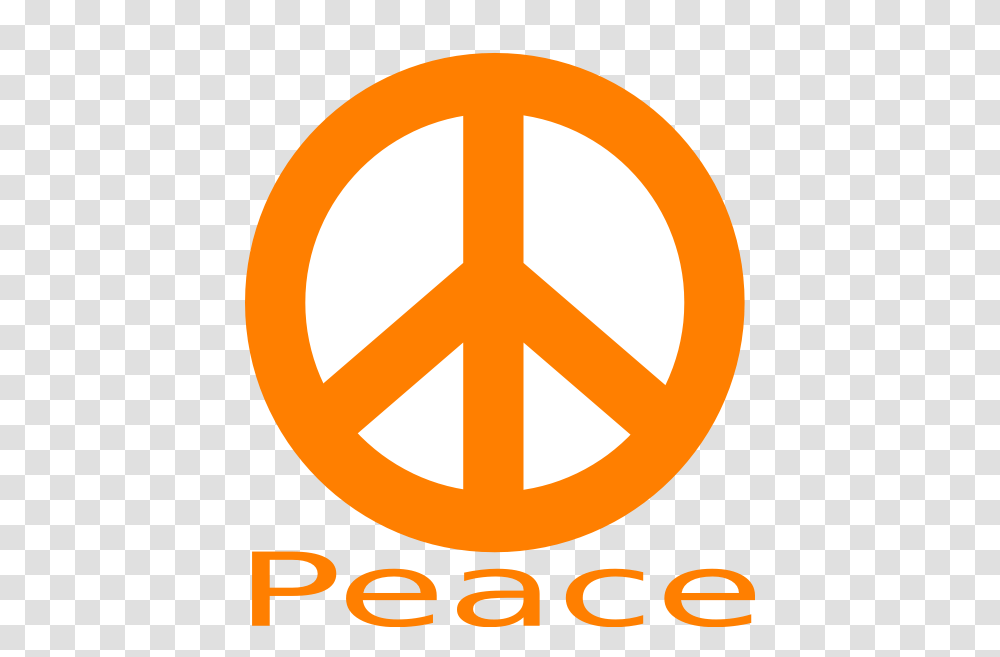 Download Peace Sign Orange Clipart Peace Symbols Clip Art Orange, Logo Transparent Png