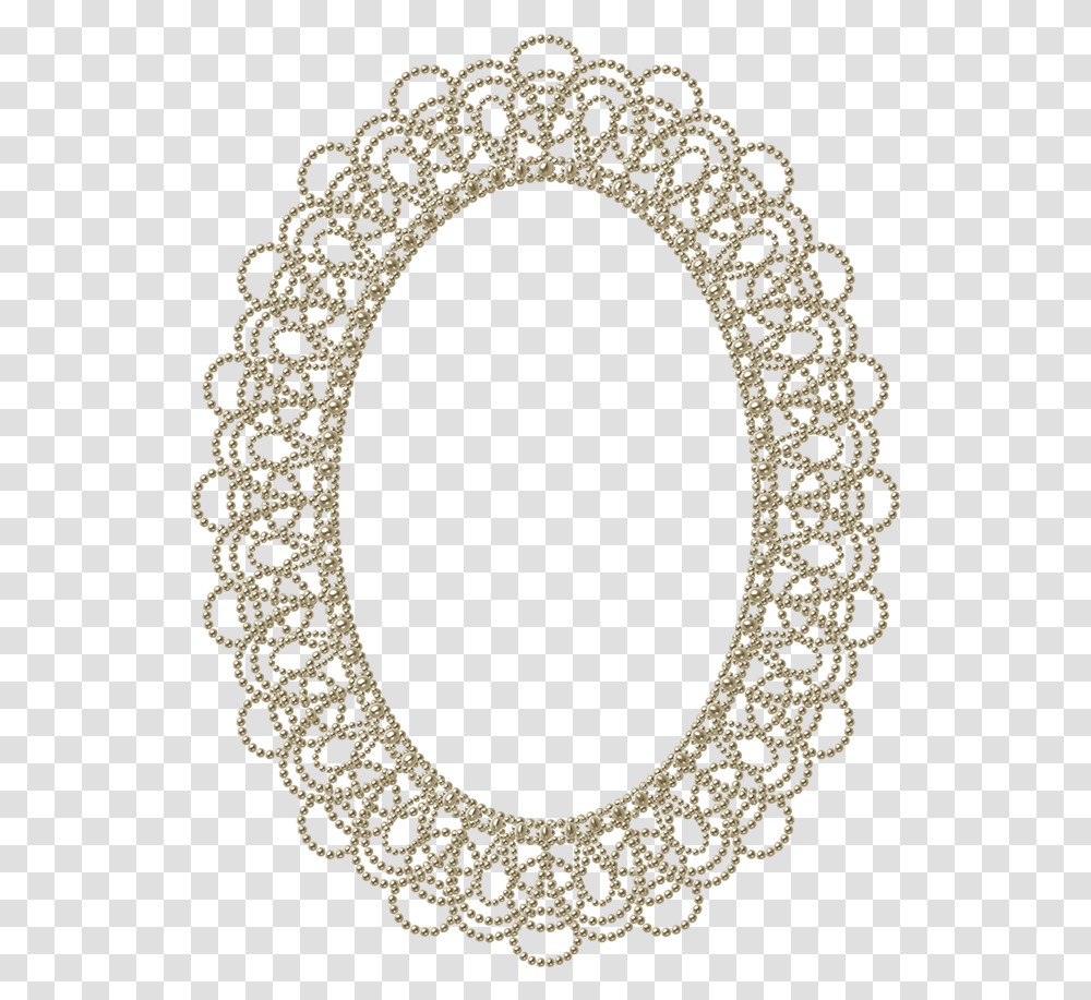 Download Pearls In Lace Frames Circle Hd Download Circle, Rug, Oval Transparent Png