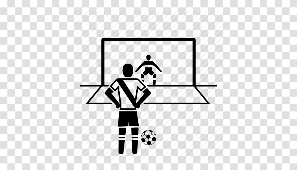 Download Penalty Icon Football Clipart Penalty Kick Football Clip, Sport, Hand, Photography, Cricket Transparent Png
