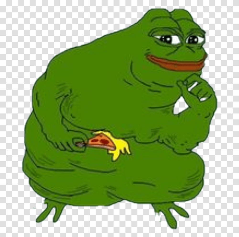 Download Pepe Frog Greenfrog Pepelove Love Cute Fat Fat Pepe The Frog, Amphibian, Wildlife, Animal, Toad Transparent Png