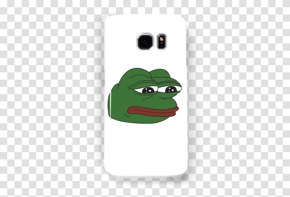Download Pepe The Sad Frog Samsung Galaxy Image With Feels Bad Man, Art, Electronics, Text, Angry Birds Transparent Png