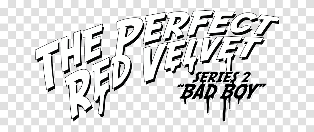 Download Perfect Red Velvet Logo Red Velvet Bad Boy Logo, Word, Text, Label, Alphabet Transparent Png